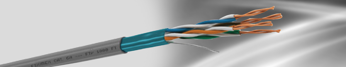 CABLE PAR TRENZADO CON BLINDAJE (F/UTP) CATEGORÍA 6 CM