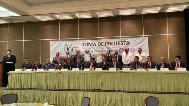 Toma-de-protesta UNCE-0 Condumex toma de protesta UNCE
