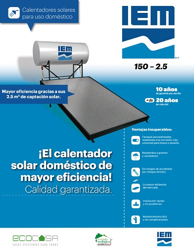 Condumex Calentadores Solares IEM