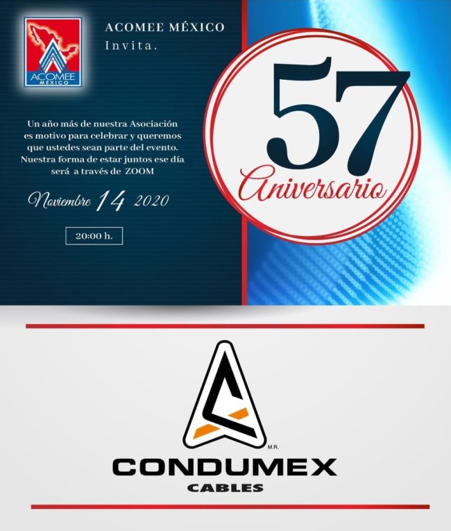 57-acomee2 Condumex 57 Aniversario de ACOMEE México 2